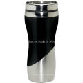 Double Wall Stainless Steel Coffee Mug with Plastic Shell